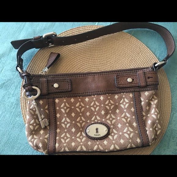 Real Fossil Shoulder Bag - Picture 1 of 1